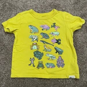 Baby Gap Yellow Graphic Tee Size 2T